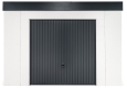 GARDEON® Gartenhaus mit sicherer Garagentür von Hörmann